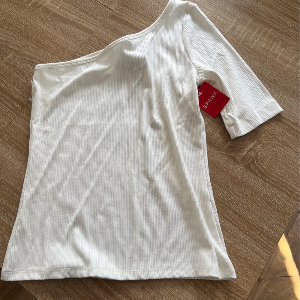 Spanx Rib One Shoulder Top - Picture 2 of 3